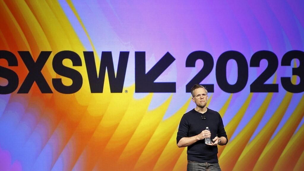 Rob Jonas, Luminate CEO, presenting at SXSW 2023