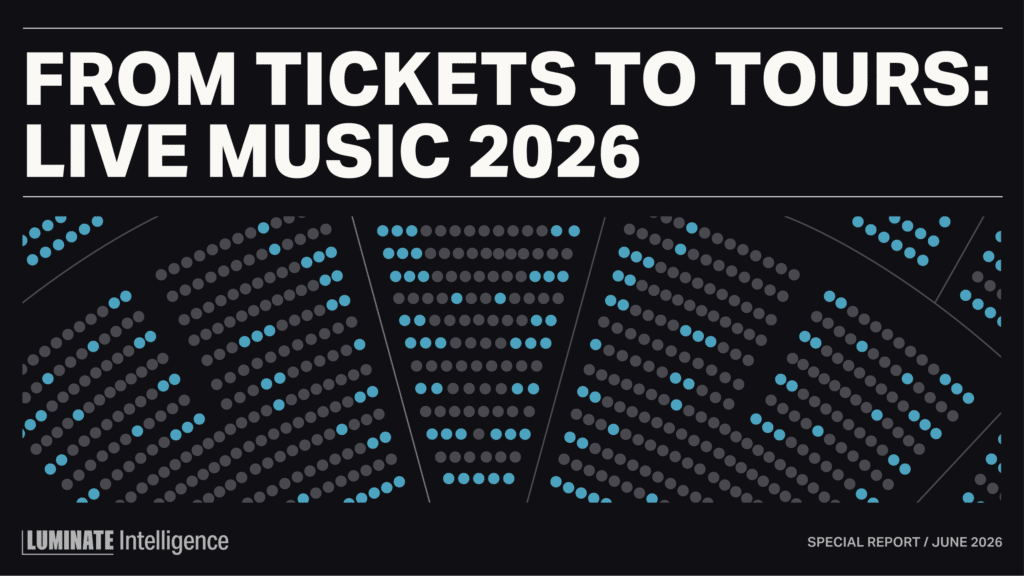 From tickets to tours: Live Music 2026